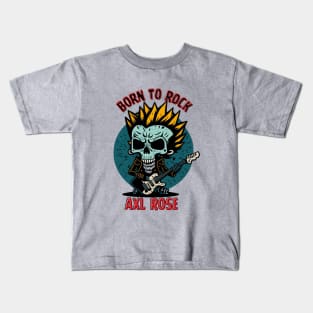 Born to rock Axl rose // Aesthetic Kids T-Shirt